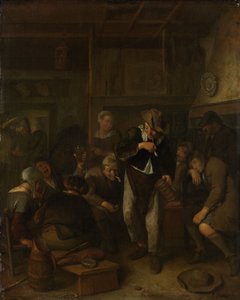 Boerenherberg door Richard Brakenburgh